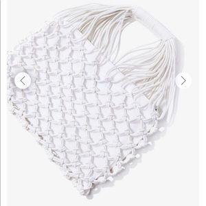 White Tied Rope Bag